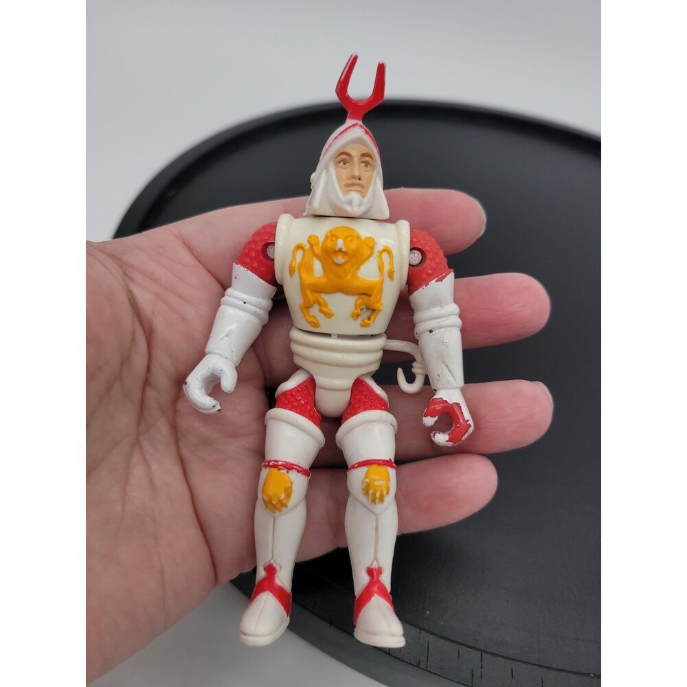 Vintage 1984 TSR LJN Toys Advanced D&D Bowmarc Figure White Knight Crusader